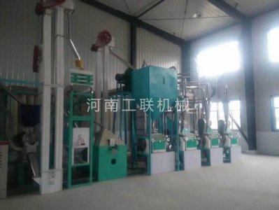 帶您看看玉米芯制粉設備、玉米顆粒拋光設備制粉效果